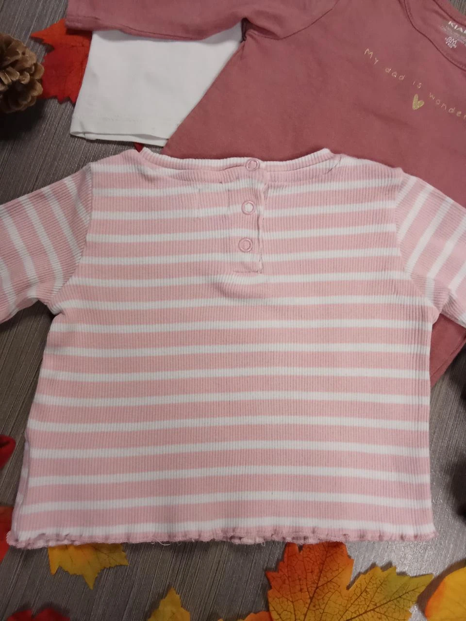 Lote de 3 camisetas de manga larga de 6 meses – photo 6